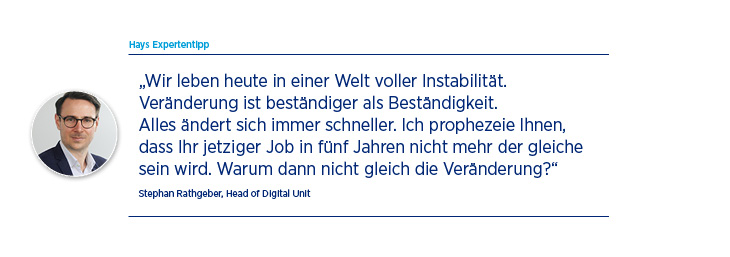 Mut zum Neuanfang- Keine Angst vor dem Jobwechsel Mut zum Neuanfang- Keine Angst vor dem Jobwechsel